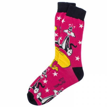 Looney Tunes Characters 6-Pack Crew Socks