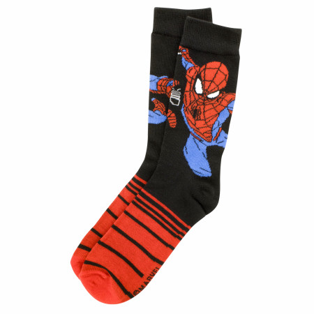 Spider-Man and Miles Morales 3-Pack Crew Socks