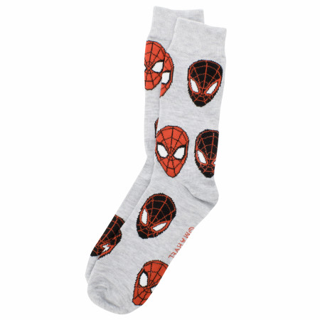 Spider-Man and Miles Morales 3-Pack Crew Socks