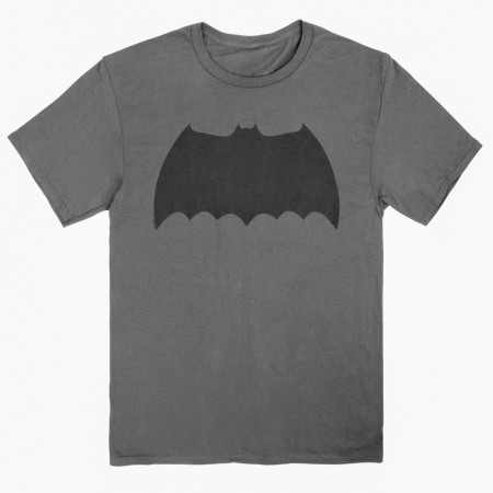 Batman Dark Knight Returns Frank Miller Logo Grey Colorway T-Shirt