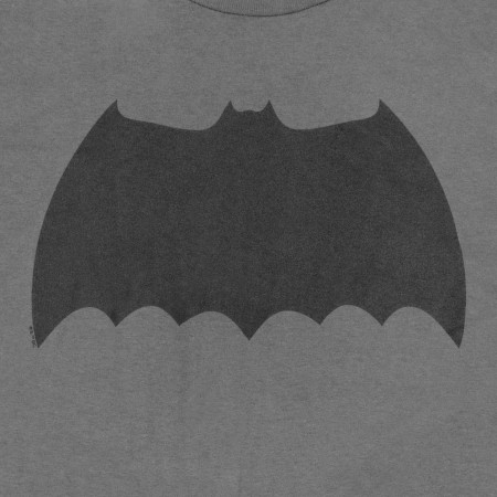 Batman Dark Knight Returns Frank Miller Logo Grey Colorway T-Shirt