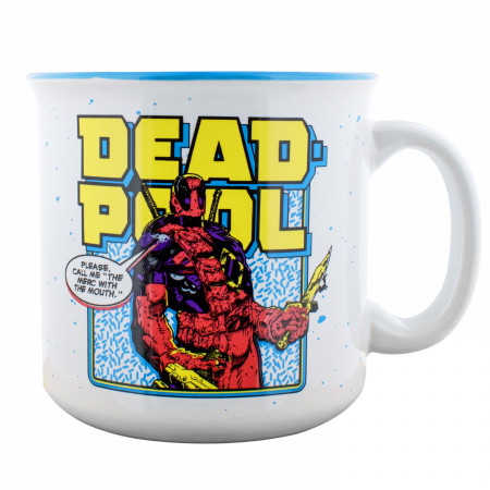 Deadpool Panel and Sprinkles 20oz Ceramic Camper Mug