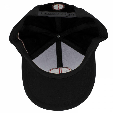 Deadpool Logo Black Snapback Hat