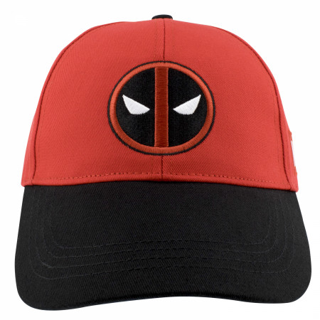 Deadpool Logo Red Snapback Hat