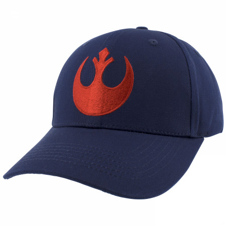 Star Wars Rebel Alliance Logo Navy Colorway Snapback Hat