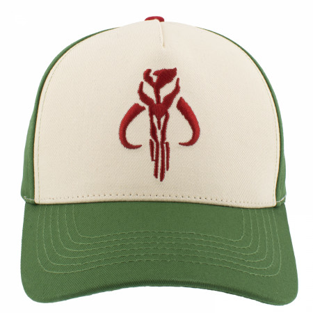 Star Wars Boba Fett Mandalorian Logo Snapback Hat