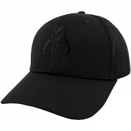 Star Wars Boba Fett Mythosaur Black on Black Snapback Hat