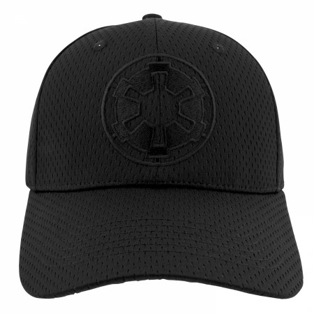 Star Wars Empire Logo Black on Black Snapback Hat