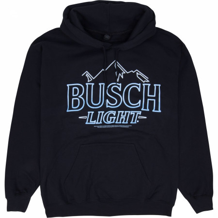 Busch Light Neon Logo Pull-Over Hoodie