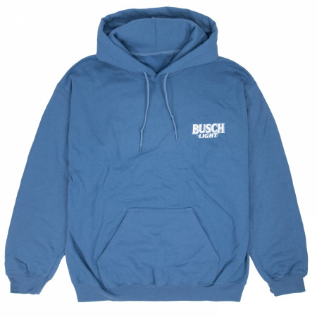 Busch Light Always On Point Front & Back Print Pull-Over Hoodie