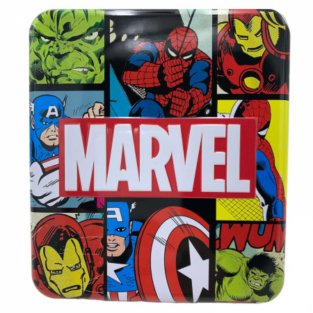 Captain America Shield Attack Trifold Wallet in Collectable Tin