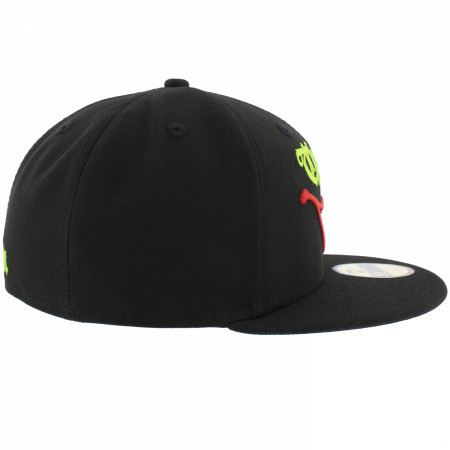 The Joker Smile Black Colorway New Era 59Fifty Fitted Hat