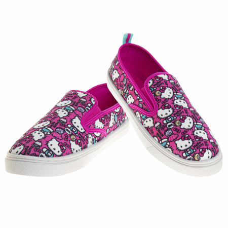 Hello Kitty Collage Low Top Women's Sneakers