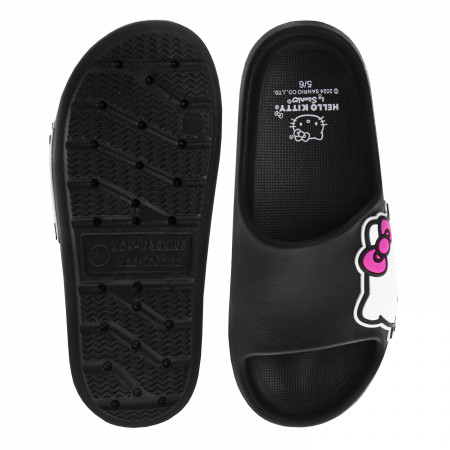 Hello Kitty Side Logo Adult's Slide Sandals