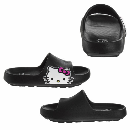 Hello Kitty Side Logo Adult's Slide Sandals