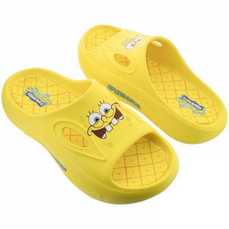 SpongeBob SquarePants Athletic Open Toe Slides