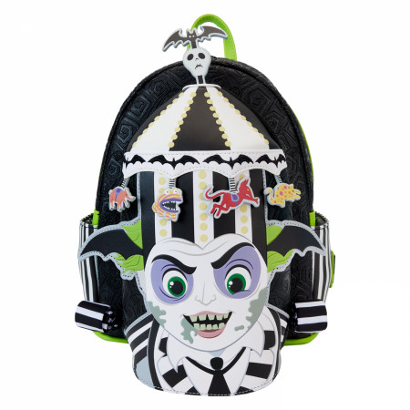 Beetlejuice Carousel Hat Light Up Cosplay Mini Backpack By Loungefly