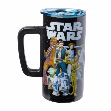 Star Wars Group Shot 15oz Double Wall Stainless Steel Mug