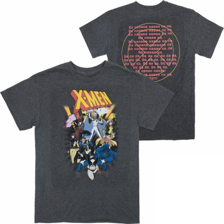 X-Men Tour Front and Back Print T-Shirt