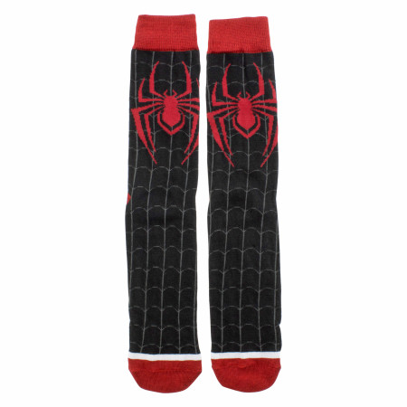 Marvel Spider-Man Spidey Logo Crew Socks 2-Pack Crew Socks