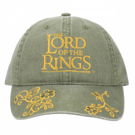 Lord of the Rings Title Logo Washed Adjustable Hat