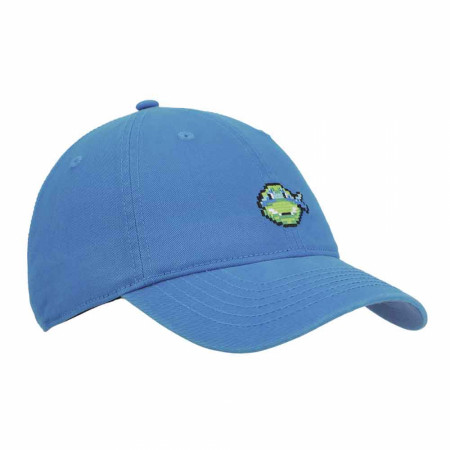 Teenage Mutant Ninja Turtles Leonardo Pixel Icon Embroidered Dad Hat