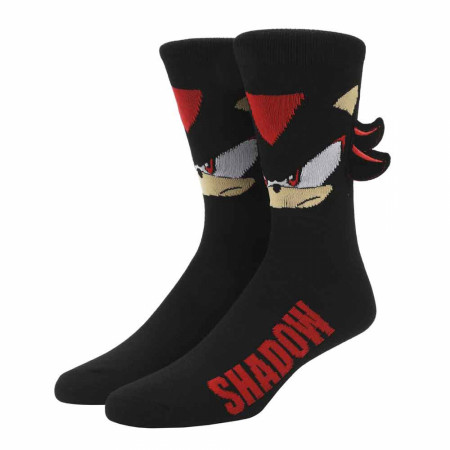 Sonic the Hedgehog Shadow 3D Felt Attachment Socks