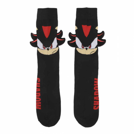 Sonic the Hedgehog Shadow 3D Felt Attachment Socks