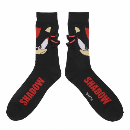 Sonic the Hedgehog Shadow 3D Felt Attachment Socks