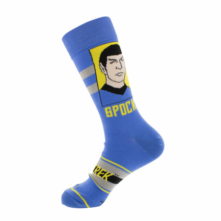 Star Trek Spock Portrait Crew Socks