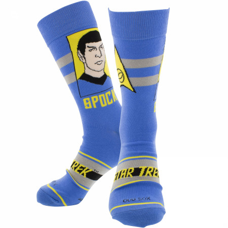 Star Trek Spock Portrait Crew Socks