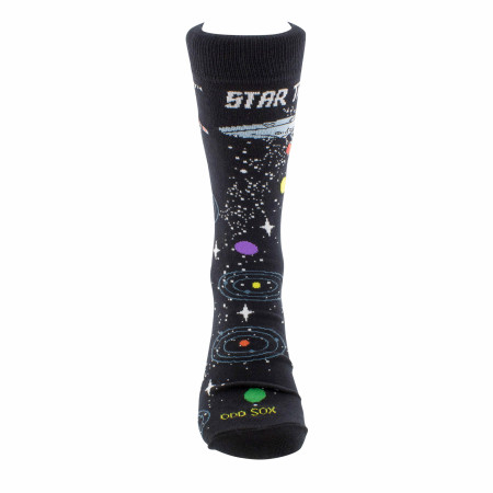 Star Trek Space Travel and Ship Crew Socks