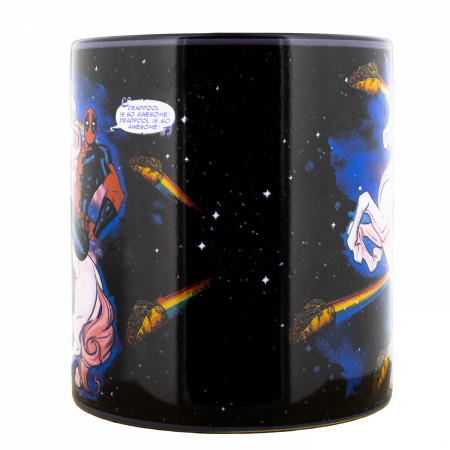 Deadpool Tacos and Unicorn in Space 20oz Ceramic Mug