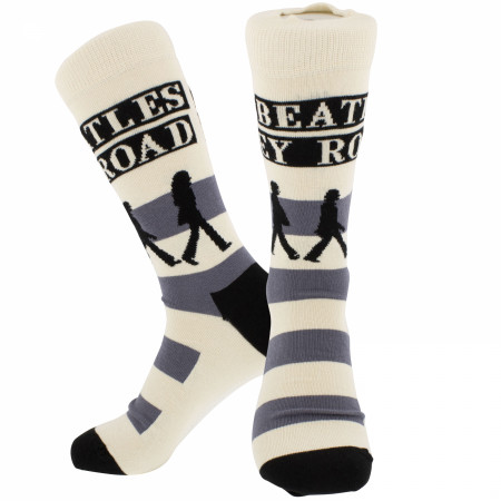 The Beatles Abbey Road Crossing Crew Socks