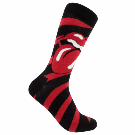 The Rolling Stones Tongue Logo Crew Socks