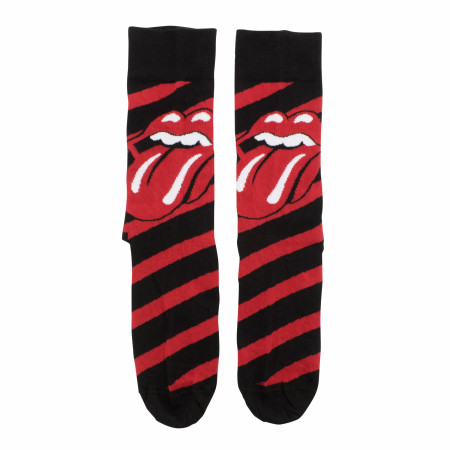 The Rolling Stones Tongue Logo Crew Socks