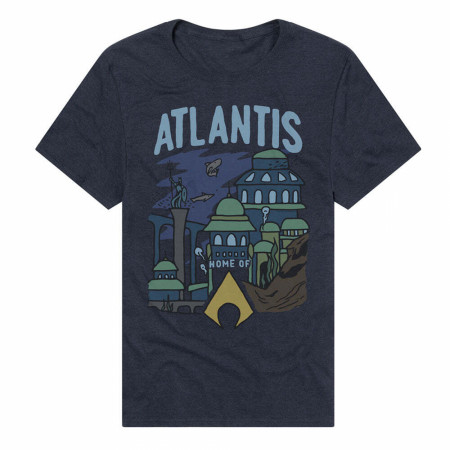 Aquaman Atlantis City Skyline T-Shirt