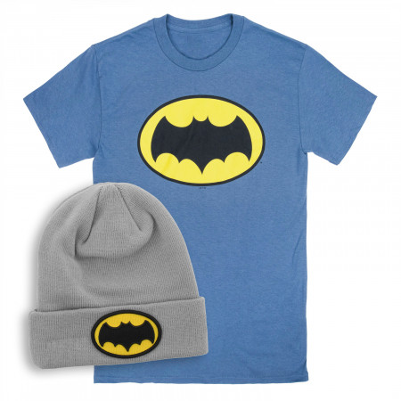 Adam West T-Shirt and Beanie Bundle