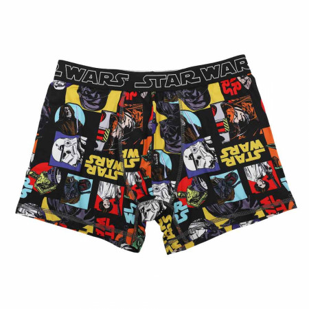 Star Wars Classic Art Adult Boxer Briefs 3-Pack