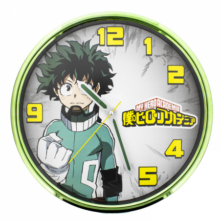 My Hero Academia Deku 10" Wall Clock