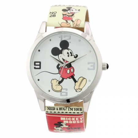 Mickey Mouse His and Her Analog Watch Set