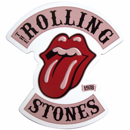 The Rolling Stones Tour '78 Embossed Magnet