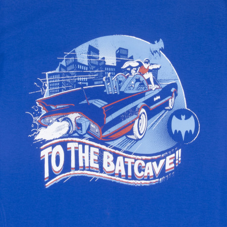 Batman in Batmobile To The Batcave T-Shirt