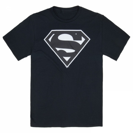 Superman Silver Logo T-Shirt