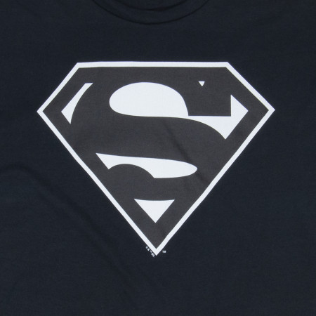 Superman Silver Logo T-Shirt