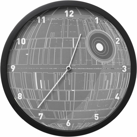 Star Wars Glow in The Dark Wall Clock with Wall Decals