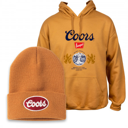 Coors Banquet Beanie and Hoodie Combo