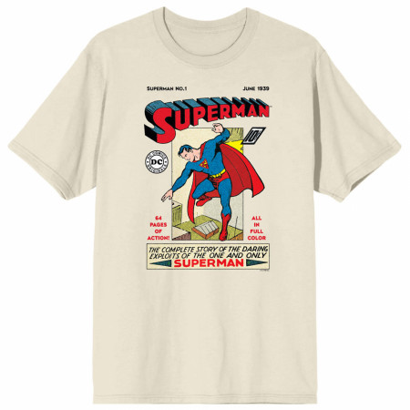 DC Comics 90th Anniversary Retro Comic Superman T-Shirt