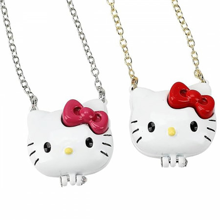 Hello Kitty Bestie Silver and Gold 2 Pack Necklace Set