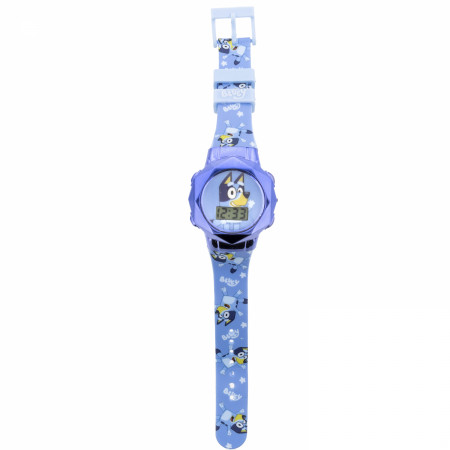 Bluey Flashing LCD Watch with Printed Straps